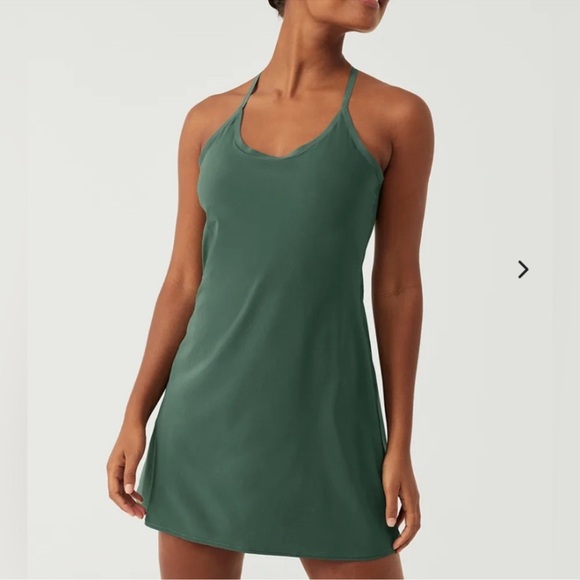 Outdoor Voices Dresses & Skirts - Outdoor Voices Exercise Dress Green/Evergreen XXS